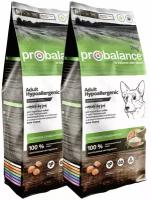 PROBALANCE DOG ADULT HYPOALLERGENIC гипоаллергенный для взрослых собак с чувствительным пищеварением с курицей (3 + 3 кг)