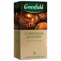 Чай GREENFIELD "Christmas Mystery" черный, 25 пакетиков в конвертах по 1,5 г, 0434-10 В комплекте: 3шт