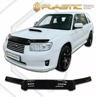 Дефлектор капота для Subaru Forester 2005-2008 Classic черный