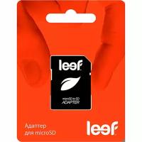 Адаптер Leef microSD/SD, черный (LFADP-00R)