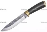 Нож "Стерх-2" Пантера (Х12МФ, граб/орех, латунь)