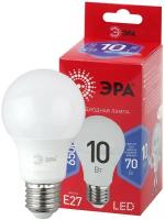 Лампа светодиодная LED груша 10W Е27 800Лм 6500К 220V ECO (Эра), арт. Б0045324