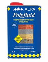 Средство для Гидроизоляции пропиточное Alpa Polyfluid / Альпа Полифлюид (5 л)