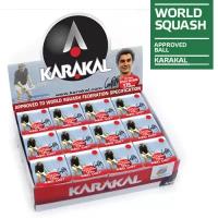 Мячи для сквоша Karakal 1-Red 1b Box x12 KZ676