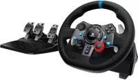 Контроллер для игровых симуляторов Logitech G29 Driving Force (руль и педали для PlayStation4, PlayStation3 и ПК) (M/N: W-U000