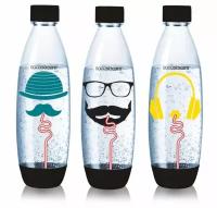 Набор бутылок SodaStream Hipster 3x1л