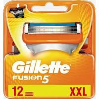 Сменная кассета для бритья Сменные кассеты для бритья, 12 шт. Gillette Fusion 12 шт