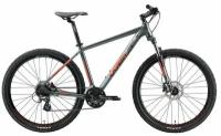 Велосипед Welt Rockfall 2.0 SST 27 20" matt grey/red (2021) 27.5"