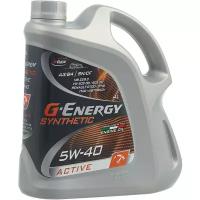 Масло моторное Газпромнефть, 5W-40, "G-Energy", Synthetic Active, 4 л