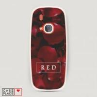 Чехол Силиконовый на Nokia 3310 (2017) Red цвет