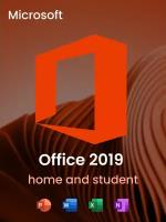 Microsoft Office для дома и учебы 2019, электронный ключ