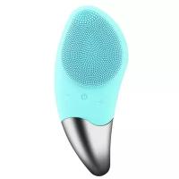 Электрическая щётка Sonic Facial Brush для чистки лица бирюзовая