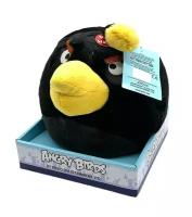 Мягкая игрушка ANGRY BIRDS со звуком, цвет черный, 20см