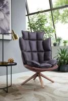Кресло Euro Style Furniture HE510-24B/серый
