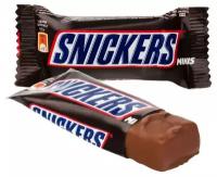 Конфеты шоколадные Snickers минис, вес