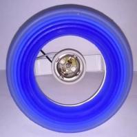 Светильник встраиваемый стекло круглое 60w E27 R63 синий IP20 220В VT 630 Vito, VT630-60W/BLUE/E27