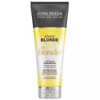 Шампунь осветляющий John Frieda Sheer Blonde Go Blonder, для натуральных, мелированных и окрашенных волос, 250 мл