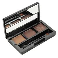 Rimalan Палетка теней для бровей + мерцающие тени для век Shimmer Eyeshadow & Eyebrow Palette, 3054, набор 03