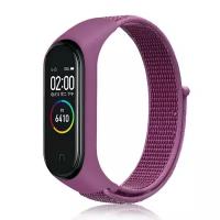 Нейлоновый ремешок для Xiaomi Mi Band 6 / Mi Band 5 / Mi Band 4 / Mi Band 3 (фиолетовый)