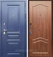 Входная металлическая дверь М 600 Этюд Орех Тисненый