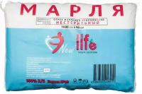 Марля медицинская отбеленная "New Life", отрез 10 м, плотность 30 (+2) г/м2