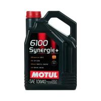 масло моторное motul 6100 synergie+ 10w-40 синтетическое 4 л 109463