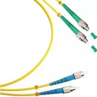 Патч-корд оптический Toplan, дуплексный, FC/APC-FC/UPC, SM 9/125, 10 м, LSZH