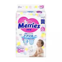 MERRIES подгузники Medium, 6-11 кг, 3 размер, 64 шт