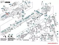 Запчасть для электроинструмента Bosch Гильза с буртиком для GBH (1610590016, 1.610.590.016)