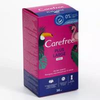 Carefree Прокладки ежедневные с ароматом свежести «Carefree» plus Large Fresh 36 шт