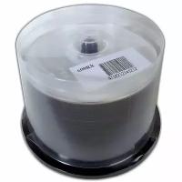 BD-R 25 Гб Blu-Ray диск CMC 6-ск. полнопокрашенная поверхность для струйной печати, туба по 50 шт