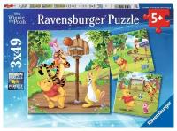 Ravensburger Пазл картина 3x49 Винни Пух -День спорта