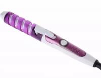 Спиральная плойка для завивки волос NOVA Professional Hair Curler фиолетовый