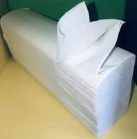 Листовые полотенца бумажные Nuvola Z-сложения, 1 слой