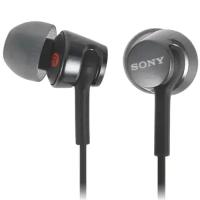 Наушники вкладыши Sony MDR-EX155, внутриканальные - черные