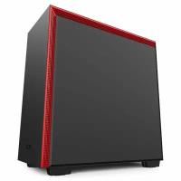 Корпус NZXT H710i (CA-H710i-BR) черный/красный