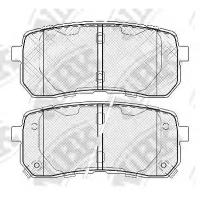 NIBK pn0457 (581014AA90 / 583023JA00 / 583023JA50) колодки тормозные дисковые h-1 2.5 2008 - ix55 3.0 2008 - 2011 h-1 2.4