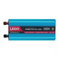 Инвертор LEDO чистый синус 24V в 220V 2000W