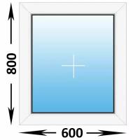 Пластиковое окно Veka WHS глухое 600x800 (ширина Х высота) (600Х800)