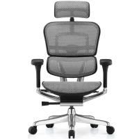 Эргономичное компьютерное кресло Comfort Seating ERGOHUMAN ELITE 2 Серая сетка/Черный каркас