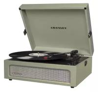 Виниловый проигрыватель Crosley Voyager CR8017A (зеленый)