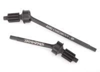 Запчасти для Traxxas TRAXXAS запчасти Axle shaft, front, heavy duty (left & right)/ portal drive input gear