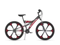 Велосипед Bravo Rock 26 D FW, черный/красный/белый 16