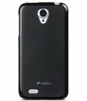 Чехол силиконовый для Lenovo S820 Melkco Poly Jacket TPU (Black Mat)