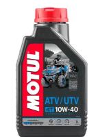 Масло моторное минеральное 4-тактное для квадроциклов Motul Motul 4T 10W-40 ATV-UTV 1L MOTUL-10W40-ATVUTV-1