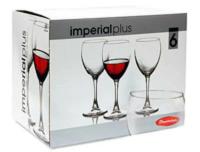 Набор Стекло Фужеров Д/вина 6ПР Imperial Plus 240МЛ (4) Pasabahce 44799