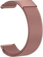 Ремешок металлический GSMIN Milanese Loop 22 для Asus ZenWatch 2 (WI501Q) (Розовый)