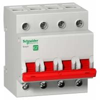 Выключатели нагрузки на дин рейку Schneider Electric SE EASY 9 Выключатель нагрузки 4P 63А EZ9S16463