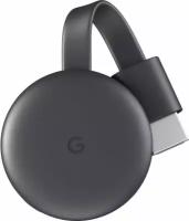 ТВ-адаптер Google Chromecast (3 Gen) черный