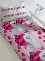 Комплект постельного белья "Тайная жизнь домашних животных 2" (50х70) "Прелестная Гиджет" 1,5-спальный